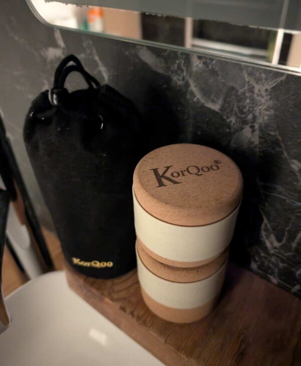 KorQoo Toiletry Kit plus 3 standard bars and 1 large bar